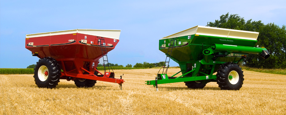 Killbros Double and Single Auger Grain Carts