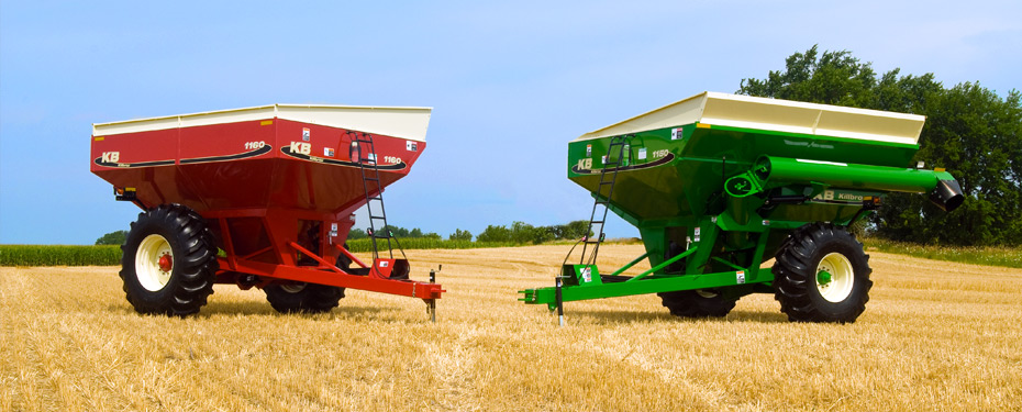 Killbros Double and Single Auger Grain Carts